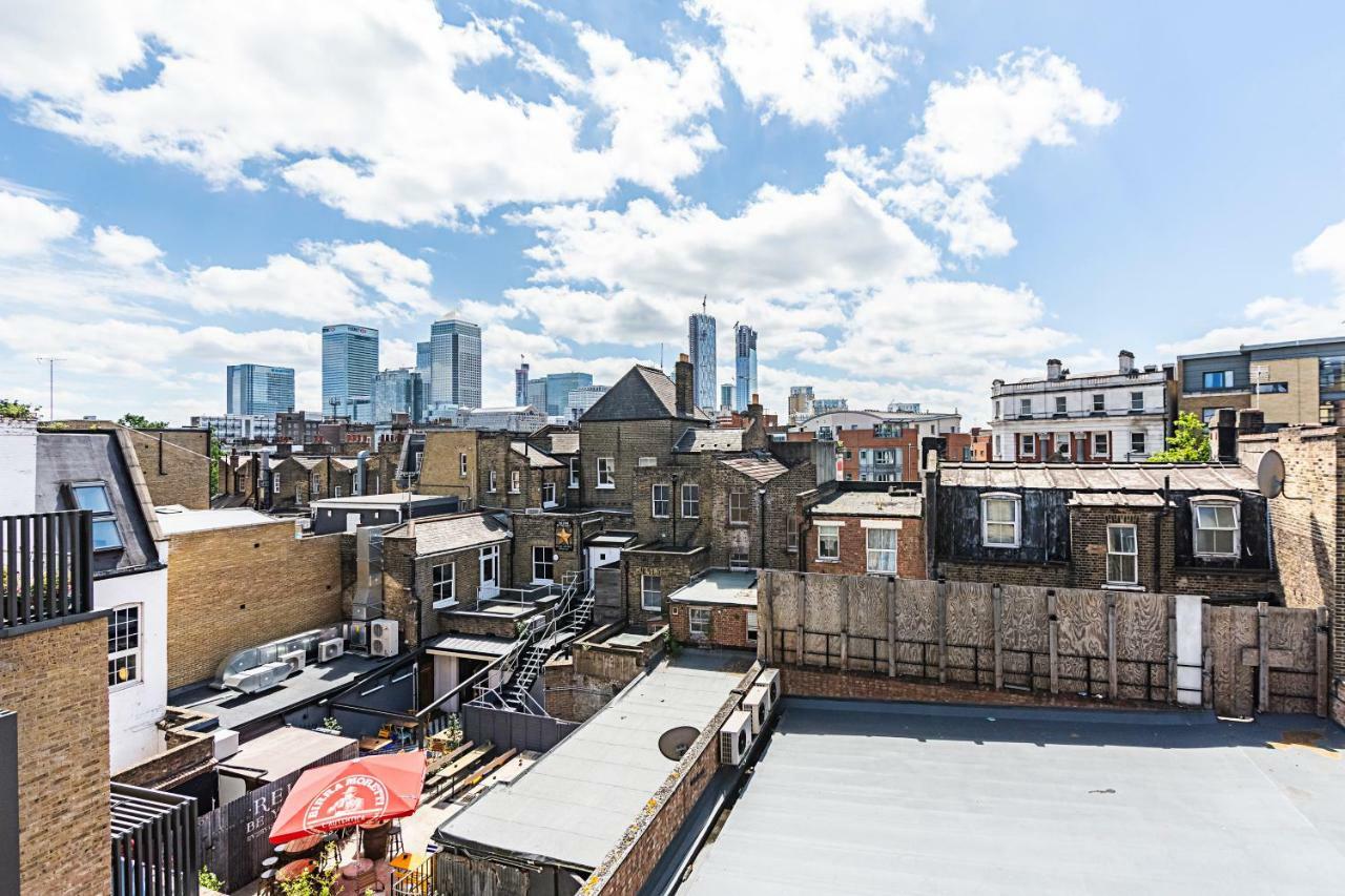 Modern Apartment Canary Wharf London Bagian luar foto